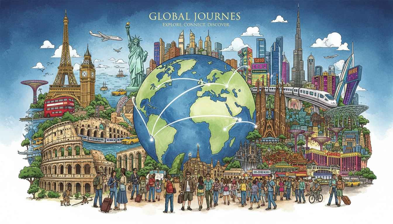 most popular visited places in the world