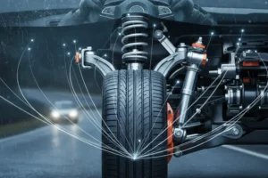 The Link Between Tyres, Suspension, and Driving Safety