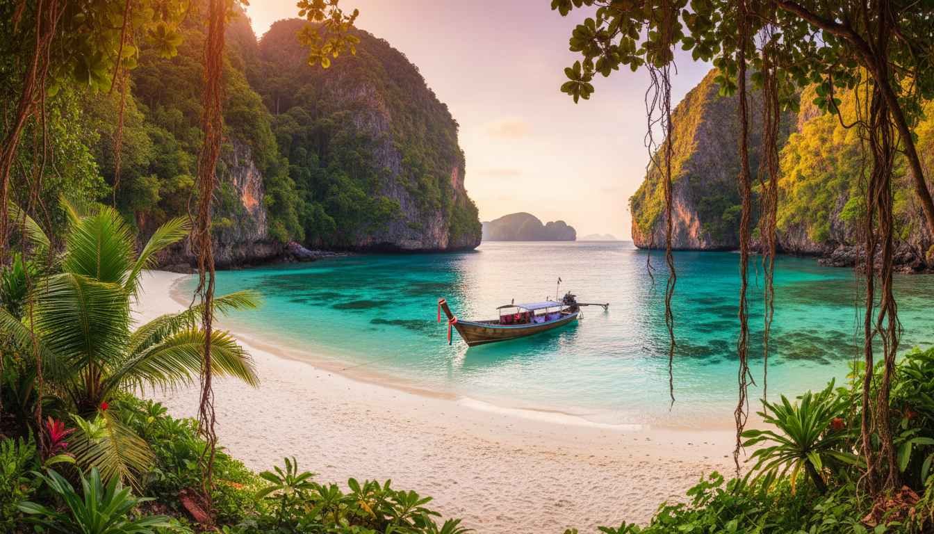 places to visit in phi phi island
